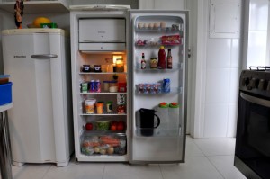 refrigerator-in-the-kitchen-with-food-725x482 from Public Domain Image dot com