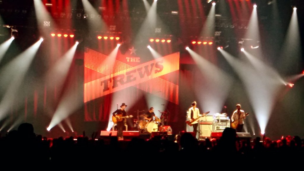 The Trews, during Highway of Heroes.